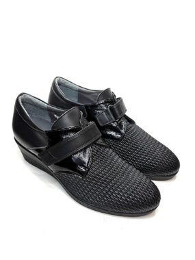 Portofino Napa Orthotic Black Loafers | 40